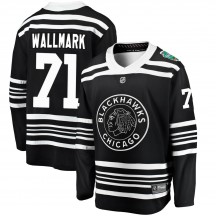 Men's Fanatics Branded Chicago Blackhawks Lucas Wallmark Black 2019 Winter Classic Jersey - Breakaway