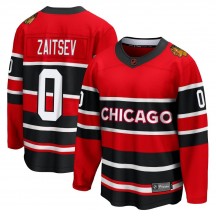 Men's Fanatics Branded Chicago Blackhawks Nikita Zaitsev Red Special Edition 2.0 Jersey - Breakaway