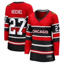 Women's Fanatics Branded Chicago Blackhawks Lukas Reichel Red Special Edition 2.0 Jersey - Breakaway