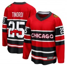 Youth Fanatics Branded Chicago Blackhawks Jarred Tinordi Red Special Edition 2.0 Jersey - Breakaway