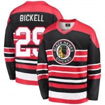 Men's Fanatics Branded Chicago Blackhawks Bryan Bickell Red/Black Breakaway Heritage Jersey - Premier