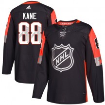 Men's Adidas Chicago Blackhawks Patrick Kane Black 2018 All-Star Central Division Jersey - Authentic