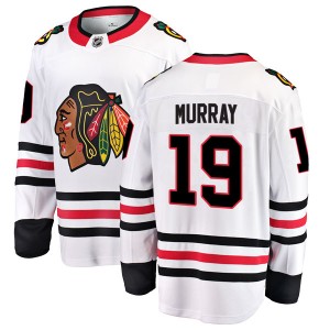 Men's Fanatics Branded Chicago Blackhawks Troy Murray White Away Jersey - Breakaway