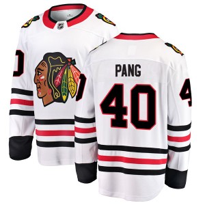 Men's Fanatics Branded Chicago Blackhawks Darren Pang White Away Jersey - Breakaway