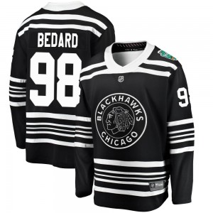 Men's Fanatics Branded Chicago Blackhawks Connor Bedard Black 2019 Winter Classic Jersey - Breakaway