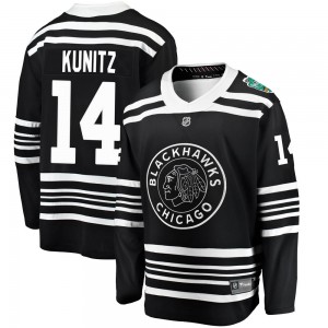 Men's Fanatics Branded Chicago Blackhawks Chris Kunitz Black 2019 Winter Classic Jersey - Breakaway