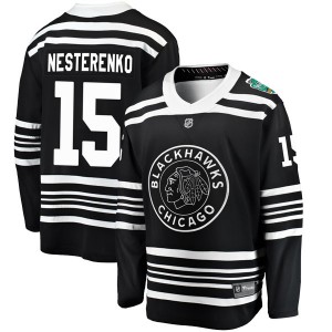 Men's Fanatics Branded Chicago Blackhawks Eric Nesterenko Black 2019 Winter Classic Jersey - Breakaway