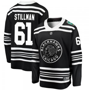 Men's Fanatics Branded Chicago Blackhawks Riley Stillman Black 2019 Winter Classic Jersey - Breakaway