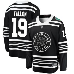 Men's Fanatics Branded Chicago Blackhawks Dale Tallon Black 2019 Winter Classic Jersey - Breakaway
