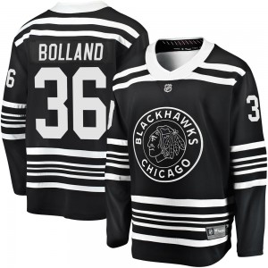 Men's Fanatics Branded Chicago Blackhawks Dave Bolland Black Breakaway Alternate 2019/20 Jersey - Premier