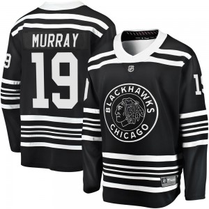 Men's Fanatics Branded Chicago Blackhawks Troy Murray Black Breakaway Alternate 2019/20 Jersey - Premier
