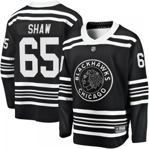 Men's Fanatics Branded Chicago Blackhawks Andrew Shaw Black Breakaway Alternate 2019/20 Jersey - Premier