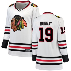 Women's Fanatics Branded Chicago Blackhawks Troy Murray White Away Jersey - Breakaway