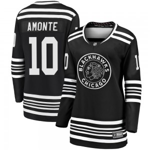 Women's Fanatics Branded Chicago Blackhawks Tony Amonte Black Breakaway Alternate 2019/20 Jersey - Premier