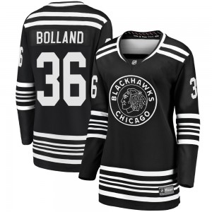 Women's Fanatics Branded Chicago Blackhawks Dave Bolland Black Breakaway Alternate 2019/20 Jersey - Premier