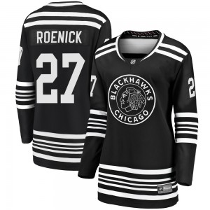 Women's Fanatics Branded Chicago Blackhawks Jeremy Roenick Black Breakaway Alternate 2019/20 Jersey - Premier