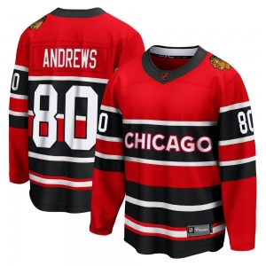 Men's Fanatics Branded Chicago Blackhawks Zach Andrews Red Special Edition 2.0 Jersey - Breakaway