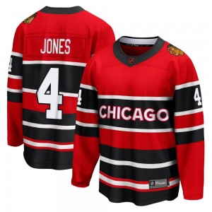 Men's Fanatics Branded Chicago Blackhawks Seth Jones Red Special Edition 2.0 Jersey - Breakaway