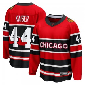 Men's Fanatics Branded Chicago Blackhawks Wyatt Kaiser Red Special Edition 2.0 Jersey - Breakaway