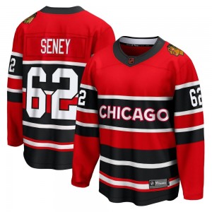 Men's Fanatics Branded Chicago Blackhawks Brett Seney Red Special Edition 2.0 Jersey - Breakaway