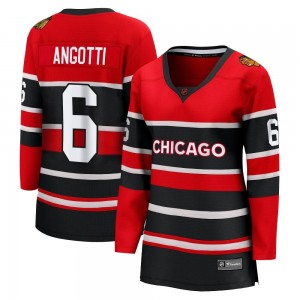Women's Fanatics Branded Chicago Blackhawks Lou Angotti Red Special Edition 2.0 Jersey - Breakaway