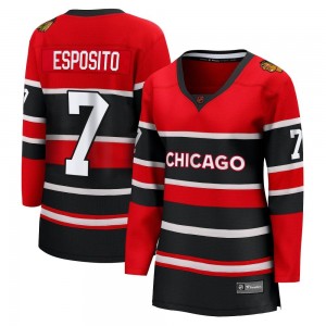 Women's Fanatics Branded Chicago Blackhawks Phil Esposito Red Special Edition 2.0 Jersey - Breakaway