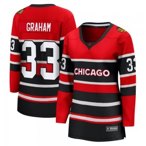 Women's Fanatics Branded Chicago Blackhawks Dirk Graham Red Special Edition 2.0 Jersey - Breakaway