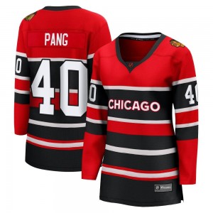 Women's Fanatics Branded Chicago Blackhawks Darren Pang Red Special Edition 2.0 Jersey - Breakaway