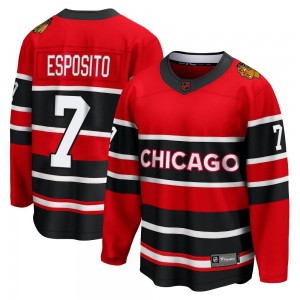 Youth Fanatics Branded Chicago Blackhawks Phil Esposito Red Special Edition 2.0 Jersey - Breakaway