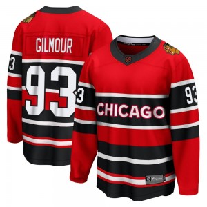 Youth Fanatics Branded Chicago Blackhawks Doug Gilmour Red Special Edition 2.0 Jersey - Breakaway