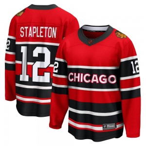 Youth Fanatics Branded Chicago Blackhawks Pat Stapleton Red Special Edition 2.0 Jersey - Breakaway