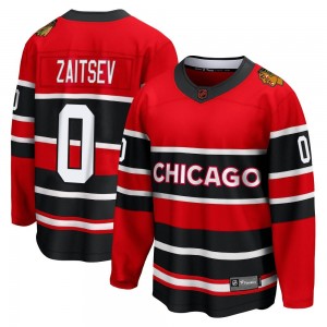 Youth Fanatics Branded Chicago Blackhawks Nikita Zaitsev Red Special Edition 2.0 Jersey - Breakaway