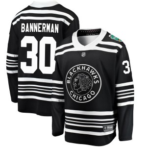 Youth Fanatics Branded Chicago Blackhawks Murray Bannerman Black 2019 Winter Classic Jersey - Breakaway