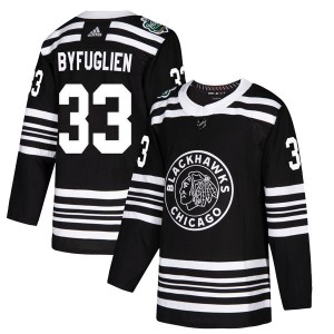 Men's Adidas Chicago Blackhawks Dustin Byfuglien Black 2019 Winter Classic Jersey - Authentic