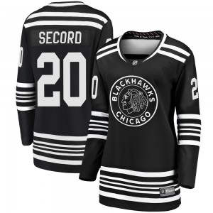 Women's Fanatics Branded Chicago Blackhawks Al Secord Black Breakaway Alternate 2019/20 Jersey - Premier