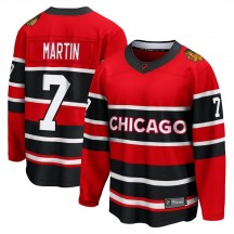 Men's Fanatics Branded Chicago Blackhawks Pit Martin Red Special Edition 2.0 Jersey - Breakaway