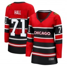 Women's Fanatics Branded Chicago Blackhawks Taylor Hall Red Special Edition 2.0 Jersey - Breakaway