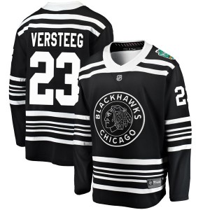 Youth Fanatics Branded Chicago Blackhawks Kris Versteeg Black 2019 Winter Classic Jersey - Breakaway