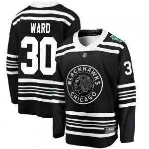 Youth Fanatics Branded Chicago Blackhawks Cam Ward Black 2019 Winter Classic Jersey - Breakaway
