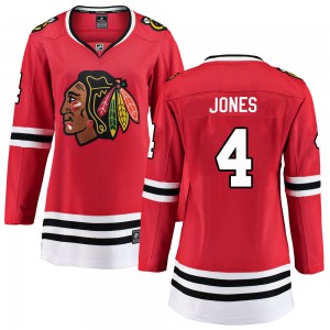 Women's Fanatics Branded Chicago Blackhawks Seth Jones Red Home Jersey - Breakaway