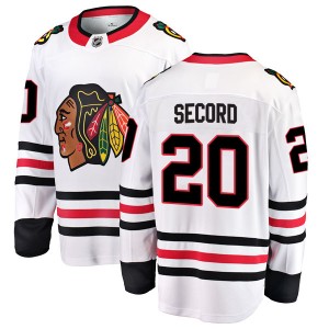 Youth Fanatics Branded Chicago Blackhawks Al Secord White Away Jersey - Breakaway